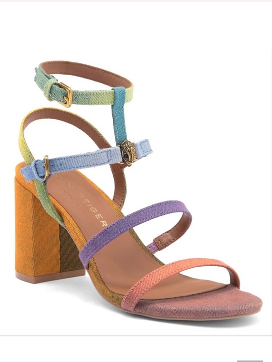 Kurt Geiger Shoes - Kurt Geiger Hampton Rainbow Heel Sandals Size 37 / 7
